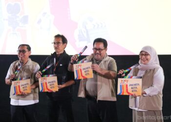 Wakil Gubernur DKI Jakarta, Rano Karno, melakukan Kick Off Jakarta Youth Film Festival (JYFF) 2026 di Djakarta Theater XXI, Jalan MH Thamrin, Gambir, Jakarta Pusat/Ist