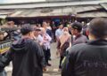 Pemilihan Koordinator Pasar Poncol, sempat diwarnai kericuhan, Kamis (5/2/2026) (Foto: Ridwansyah/Ekoin.co)