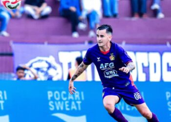 Penyerang Persik, Adrian Luna menjadi tumpuan saat menjalani tiga laga kandang. (iG Persik)