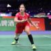 Ester Nurumi Tri Wardoyo saat berhasil memastikan poin penentu bagi kemenangan tim putri Indonesia atas Thailand di babak perempat final BATC 2026. Indonesia akan menghadapi tantangan berat melawan Korea Selatan di babak semifinal besok. (Foto: Humas PBSI/Ekoin.co)