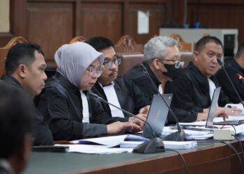 JPU Roy Riadi di Persidangan