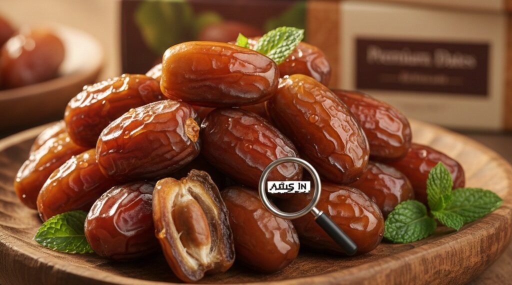 Ilustrasi buah kurma segar yang menjadi hidangan pembuka saat Ramadan. Masyarakat diimbau lebih teliti memeriksa label produsen pada kemasan sebelum membeli. (Foto: Dok. Istimewa)