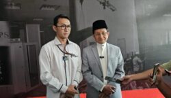 Menteri Agama Nasaruddin Umar saat memberikan keterangan di depan awak media di Gedung KPK. Menag menegaskan pentingnya transparansi bagi pejabat publik guna menjaga marwah institusi dan kepercayaan masyarakat. (Foto: Dok. Humas Kemenag/Istimewa)