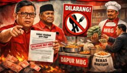 PDI Perjuangan menerbitkan instruksi internal yang melarang keras seluruh kader terlibat dalam pengelolaan dapur maupun bisnis program Makan Bergizi Gratis (MBG) guna menghindari politisasi anggaran negara. (Foto: Dok. DPP PDIP/Istimewa)