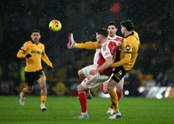 Wolves Tahan Imbang Arsenal 2-2 di Liga Inggris