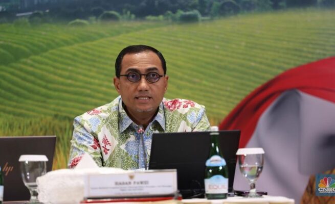 Kepala Eksekutif Pengawas Inovasi Teknologi Sektor Keuangan, Aset Keuangan Digital, dan Aset Kripto, merangkap Anggota Dewan Komisioner Otoritas Jasa Keuangan (OJK), Hasan Fawzi.