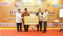 Perkuat Ekosistem Ziswaf, BSI dan HokBen Berbagi Kebahagiaan Ramadan Bersama 4.500 Anak Yatim. www.bankbsi.co.id