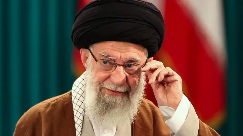 Pemimpin Tertinggi Iran, Ayatollah Ali Khamenei.