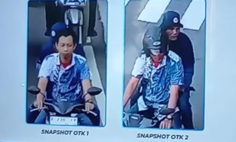 Dua wajah terduga pelaku penyiraman air keras terhadap aktivis KontraS berhasil diungkap Polda Metro Jaya. (Foto tangkapan layar)