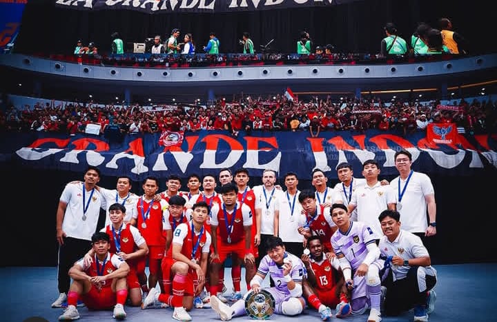 Misi pertahankan gelar AFF, Timnas futsal bergabung di Grup B bersama Australia, Malaysia, Kamboja, dan Brunei Darussalam (Ig TimnasFutsal)