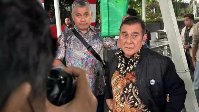 Ketua Umum Pemuda Pancasila Japto Soerjosoemarno menjalani pemeriksaan terkait pengembangan kasus dugaan gratifikasi dan TPPU mantan Bupati Kutai Kartanegara Rita Widyasari.