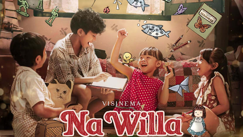 Adegan dalam film Na Willa produksi Visinema Studios yang menghadirkan kisah persahabatan anak-anak di Surabaya pada era 1960-an.