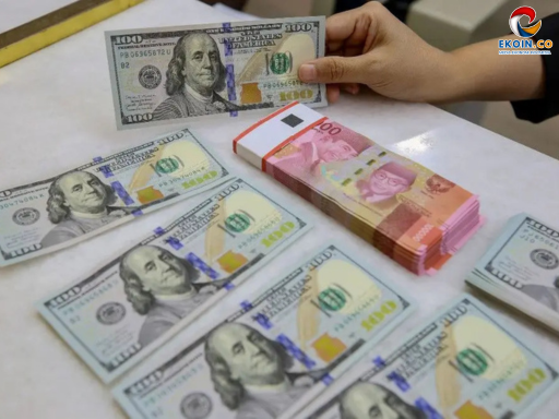 Hands arranging multiple bundles of US hundred-dollar bills on a table, indicating cash handling or money exchange.